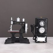 American Retro Sewing Machine Camera Model Customizable Decorative Ornaments Creative Home Living Room Study Desktop Decorations Photography Props - Image 2