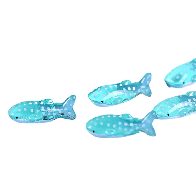 O1CN01qzriV51Bs2uusZ2l7_0-0-cib.jpg Small Spot Shark Mediterranean Style Resin Ornament Customizable Decorative Figurine for Miniature Landscape Decoration - Image 1