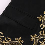 Elegant Adult Stage Performance Costume Men's Gold-Embedded Formal Court Outfit Black White Opera Stage Show Dress - Image 5