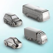 Custom Metal 3D Car Model Keychain Badge Personalized Auto Emblem Key Holder For Men Memorial Gift From 4S Store - Image 3