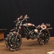 Retro Iron Art Harley Motorcycle Decorations Creative Custom Metal Model Toy Gift for Boys Collectible Figurine Handmade - Image 3