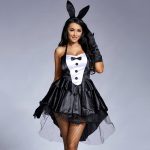 Adult Stage Performance Costume Halloween Photography Studio Rabbit Girl Outfit Tailored Magician Show Costume European Size