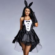 Adult Stage Performance Costume Halloween Photography Studio Rabbit Girl Outfit Tailored Magician Show Costume European Size