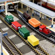 Customizable Cartoon Creative Retro Miniature Train Resin Craft DIY Desktop Decorative Ornaments Artistic Home Decor Accessories - Image 4