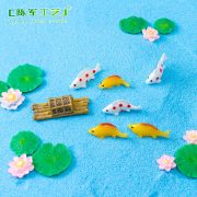 Customizable DIY Goldfish Decorative Ornaments Resin Aquarium Landscape Accessories Creative Keychain Mini Figurine - Image 3
