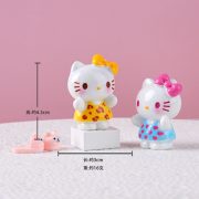 站姿缤纷卡通小猫树脂潮玩萌粒摆件车载办公文创桌面摆件一件批发 - Image 4