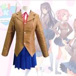 Xinboyuan Literary Club Cos Heartbeat Literature Department Monica DokiLiteratureClub Fashion Adult Stage Performance Costume