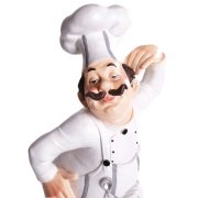 Customizable American Chef Doll Soft Decoration Resin Craft Sweet Shop Bakery Baking Shop Character Model Cake Shop Display - Image 3