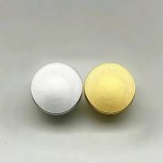 激光雕刻空白纪念币DIY刻字砂面圆形金属空白币个性UV彩印硬币 - Image 2