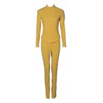 Sweet Kill Bill Cosplay Wedding Yellow Suit Adult Stage Performance Costume Halloween Outfit For Women
