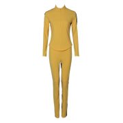 Sweet Kill Bill Cosplay Wedding Yellow Suit Adult Stage Performance Costume Halloween Outfit For Women