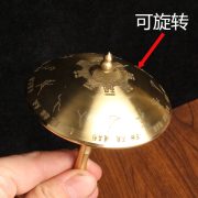Bronze Metal Miniature Ornaments Rotating Eight Trigrams Twenty-Eight Star Zodiac Craftwork Metal Medal Badge Custom Design - Image 3