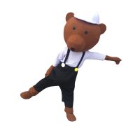 Teddy Bear Cartoon Puppet Adult Stage Performance Costume Customizable Wholesale Source Factory for Live Show Props - Image 5
