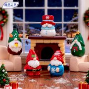 Christmas New Customizable Decorative Ornaments Miniature Easter Dwarf Figurines DIY Accessories Car Decoration Small Items - Image 2