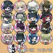 Custom Metal Medal Badge Cospplay Anime Decoration Chest Pin V3 Emblem Stock Available D Style