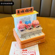 吉伊卡哇chiikawa组合场景辣咖喱手办摆件玩具桌面装饰品汽车摆件 - Image 3