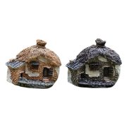 Zakka Love Sea Customizable Decorative Resin Ornament Miniature House Villa Stylish Home Decor Accessories