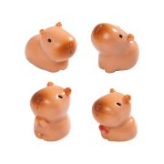 Customizable Decorative Ornaments Cute Capybara Garden Miniature Scene DIY Landscape Decoration Resin Craft Hanging Accessories - Image 5