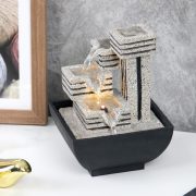 Desktop Flowing Water Fountain Ornament Attracting Wealth Suitable for Entrance Office Living Room Ideal Housewarming Opening Gift - Image 2