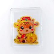 2026 Creative Cartoon Horse Year Mobile Phone Sticker Custom Metal Medal Badge Gold 999 Mini Gift Live Broadcast Wholesale - Image 4