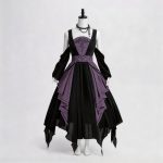 亚马逊哥特风女裙万圣节吸血鬼女巫cosplay舞台表演服跨境现货
