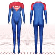 Adult Superhero Cosplay Costume Tight Suit With Cape Halloween One-Piece Suit European And Fantastic Style Stage Performance - Image 3