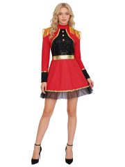 Women's Circus Leader Role-playing Costume for Stage Performances Halloween Parades and Band Shows - Image 4