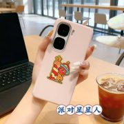 Hot Selling Mobile Phone Stickers with Golden Star Dog Cartoon Design Custom Metal Medal Badge Small Gift - Image 5