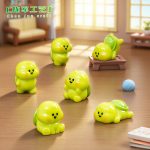 Cute Fat Inverted Miniature Turtle Ornament DIY Customizable Decorative Accessory for Desktop Decoration Resin Craft
