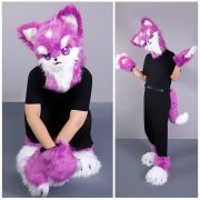Custom Mascot Costume Kemono Furry Mask Anime Style Fox Cat Beast Headpiece for Conventions Photography - Image 4