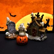 Halloween Decorative Ornaments Customizable Witch Ghost Tree Sprite Cute Desktop Creative DIY Miniature Landscape Gifts Home - Image 4