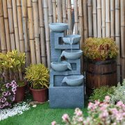 European Style Flowing Water Fountain Ornament Home Decor Feng Shui Ball Resin Craft Export Drop Shipping Wholesale - Image 2