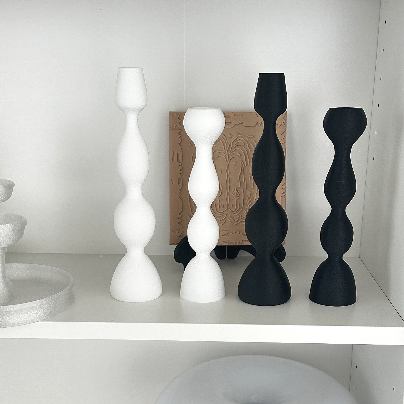 O1CN01tKXVB51dl0GxuiJwZ_2208453775-0-cib.jpg Retro Home Decorative Ornament Customizable Soft Decoration Props Artistic Candlestick Photography Props Homestay Cafe - Image 1