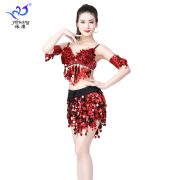 Adult Stage Performance Costume Sparkling Bra Set Opening Dance Party Dancewear Festival Performance Outfit Dance Clothes - Image 2