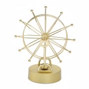 Creative European Style Rotating Metal Decoration Gold Wheel Of Fortune Custom Metal Badge Home Living Room Decorative Item - Image 6