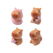 Adorable Customizable Decorative Ornaments Capybara Figurine for Miniature Landscape Garden Decoration DIY Accessories - Image 5