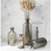 TongShengYuan Nordic Retro Transparent Light Coffee Bubble Glass Vase Customizable Decorative Ornaments for Home Decoration Photography Props Floral Arrangement - Image 3