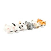 Cartoon Cute Customizable Decorative Ornament Small Cat Figurine Animal Toy Desktop Decoration Resin Craft Accessory - Image 5