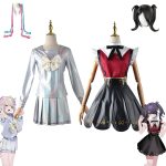 主播女孩cosplay服装女裙 糖糖COS服  超天酱  游戏JK服角色扮演