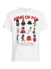 Jackson Brazil Anti-War Peace T-Shirt Adult Stage Performance Costume Short Sleeve Digital Printing European American Size - Image 4