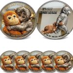Custom Metal Medal Badge Double-Sided Personalized Pattern Text Small Batch Manufacturer Cross-Border E-commerce Challenge Commemorative Coin