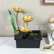 Simplified Desktop Waterwheel Feng Shui Wheel Wealth Attracting Running Water Ornament Craft Moving Water Feature Home Decor - Image 4