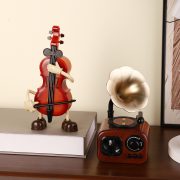 Classic Record Player Decorative Ornaments Customizable Desktop Creative Music Box Home Nostalgic Decorations Unique Gifts - Image 4