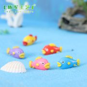 五彩鱼 地中海风格 树脂摆件 微景观摆件 创意装饰摆件 - Image 2