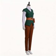 Long Hair Princess Female Flynn Rider Cosplay Costume Lettuce Prince Role-playing Outfit for Halloween Custom Mascot Costume - Image 3
