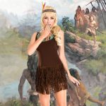 Adult Stage Performance Costume Indian Princess Halloween Outfit Role-playing Uniform Tempting Show Costume European And American Style
