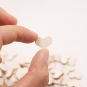 Wooden Craft Creative Home Decoration Wedding Party Small Heart Hand-Painted Accessories DIY Scrapbooking Decorative Ornaments - Image 4