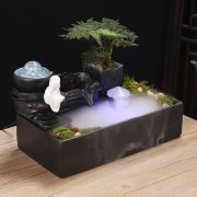 Creative Home Decoration Flowing Water Fountain Ornament Living Room Decorative Humidifier Business Opening Gift - Image 3