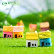 苔藓微景观创意迷你乡村小房子 生态瓶diy装饰品挂配件微缩小摆件 - Image 3