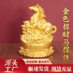 马年摆件生肖马办公室客厅书房酒柜家居装饰公司开业礼品工艺品